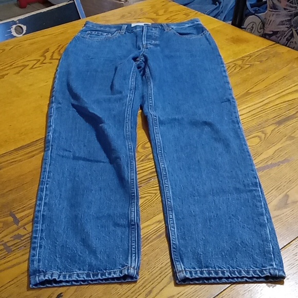 EVERLANE 26 TALL  Women Jeans DENIM Pants BLUE New Casual Work FADED - Picture 2 of 8